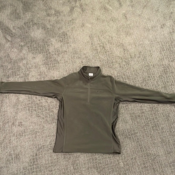 Columbia baselayer fleece quarter zip . - Picture 1 of 4